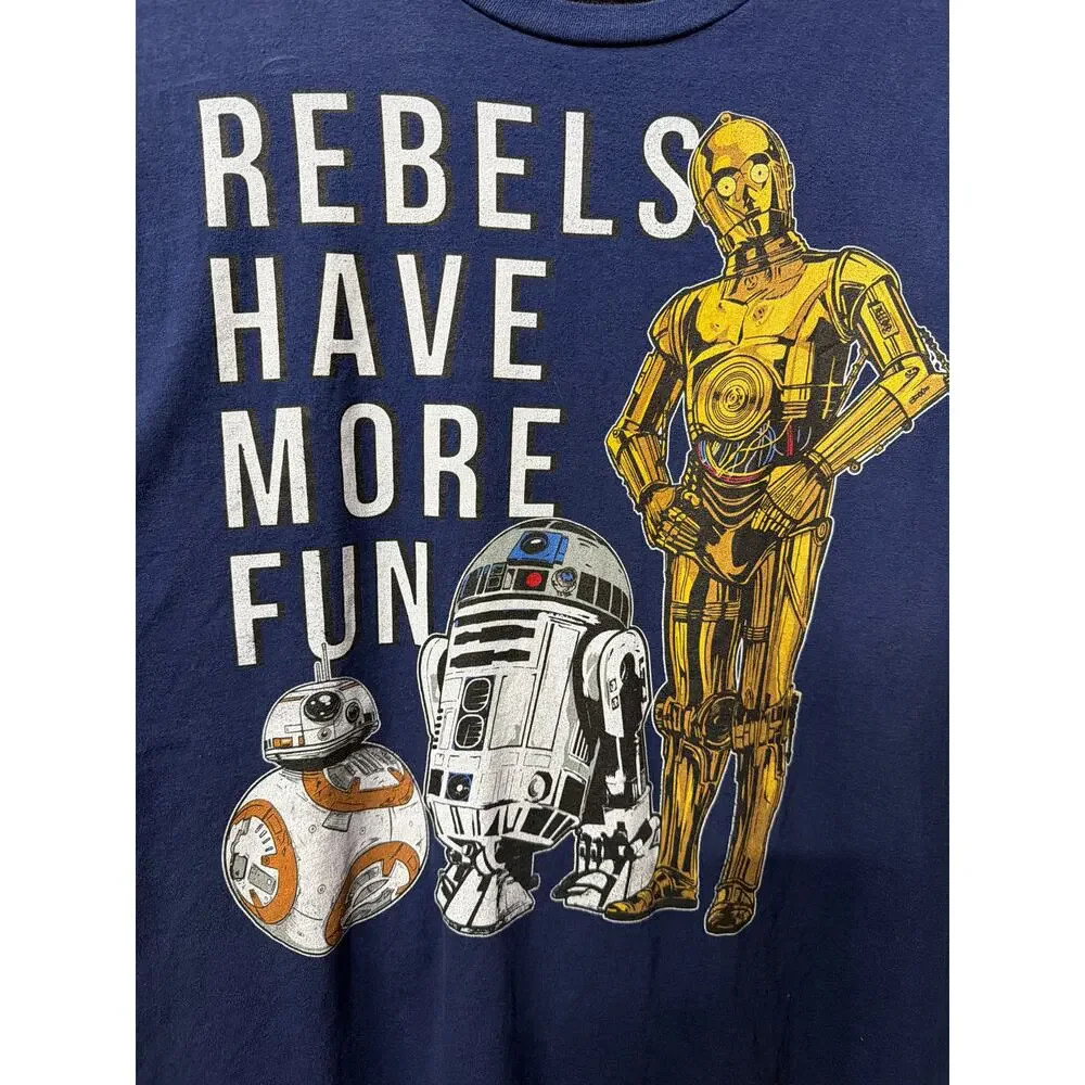 Star Wars Rebels Have More Fun Graphic Tee Men’s 3XL - Picture 6 of 6